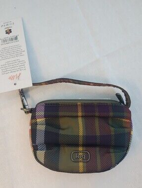 Lug- Disco Pouch Autumn Plaid